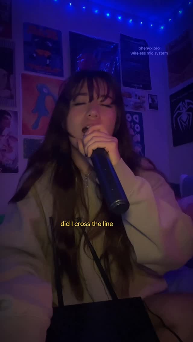 Instagram post by @sierrasikoramusic for Phenyx Pro. Caption reads: Love this song + @phenyxpro wireless mic set!!....