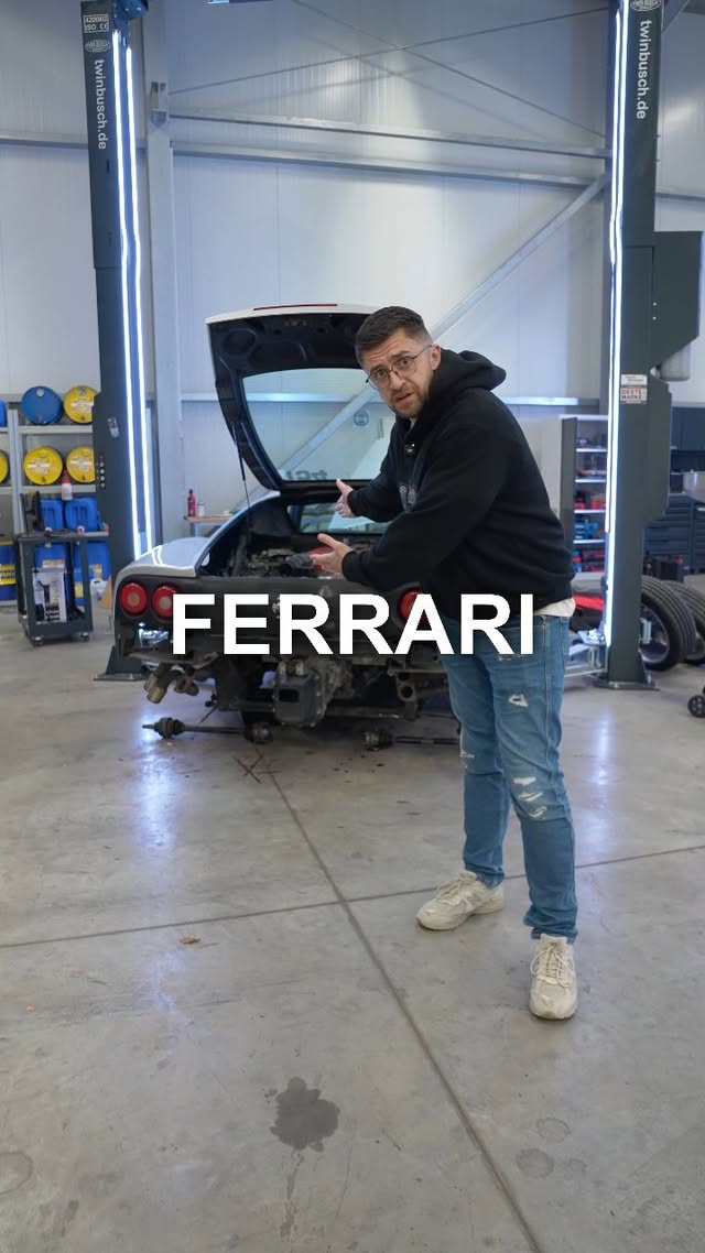 Instagram post by @mgcharoudin for carVertical. Caption reads: [...] verify you're getting a sold basis.....