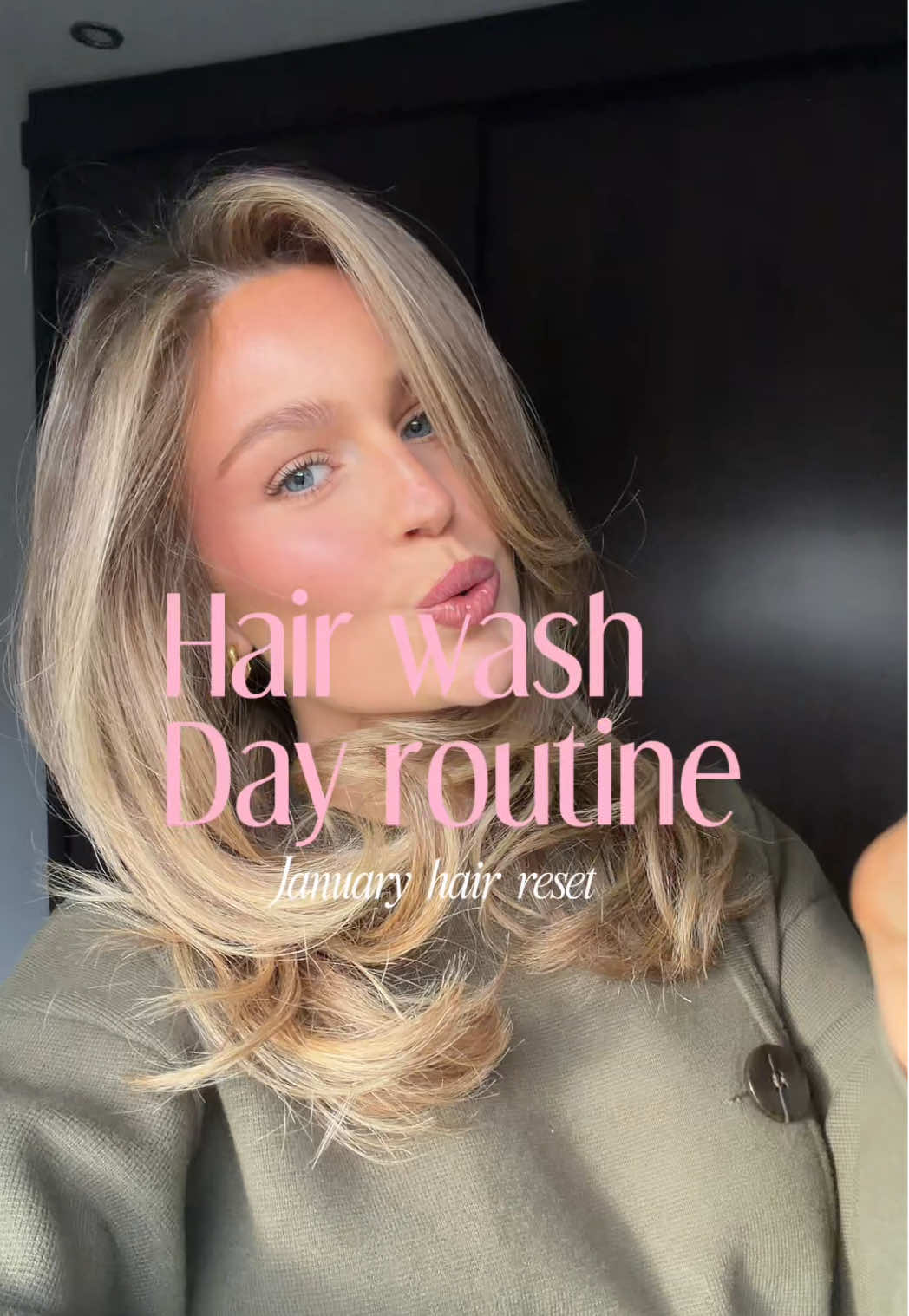 TikTok post by @freyablount for Color Wow Hair. Caption reads: 2026 is the year of hair health so I’m starting....