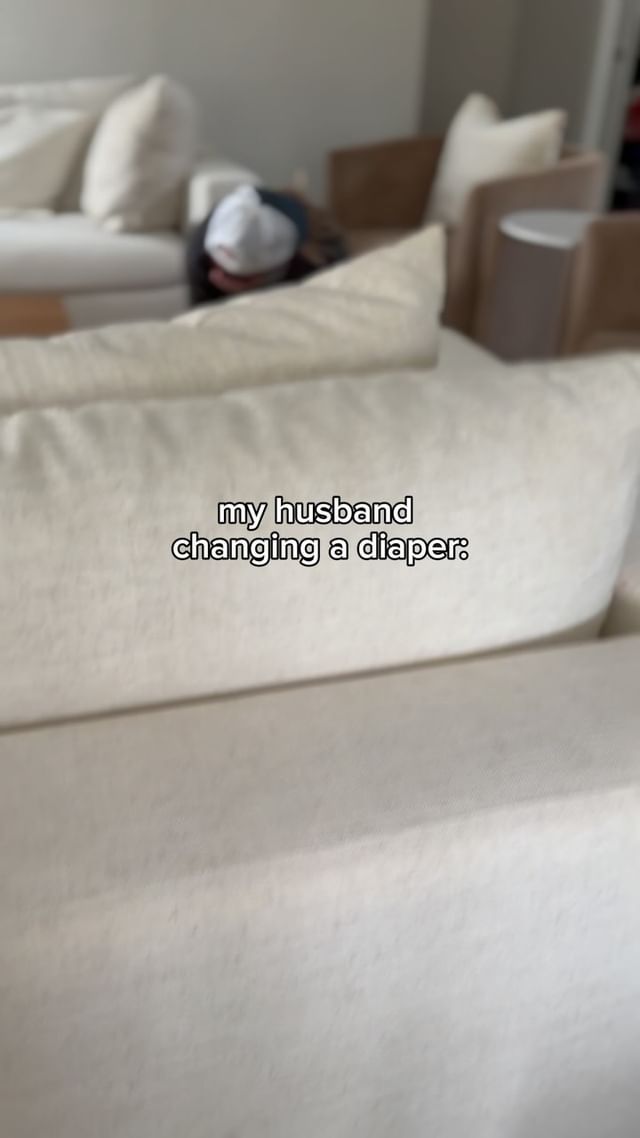 Instagram post by @lauraelizabethgraham for Fresh Wave. Caption reads: [...] When the diaper changes get tough,....