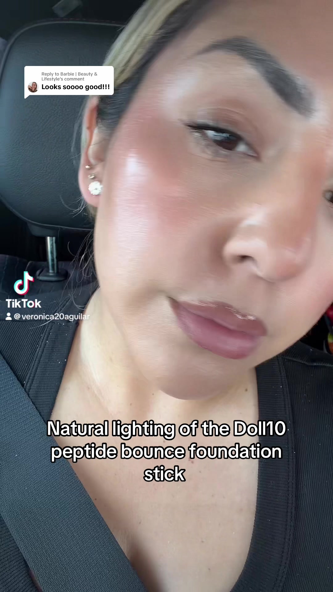 TikTok post by @veronica20aguilar for Doll 10 Beauty. Caption reads: [...] I mean it!! lol. Worth every penny....