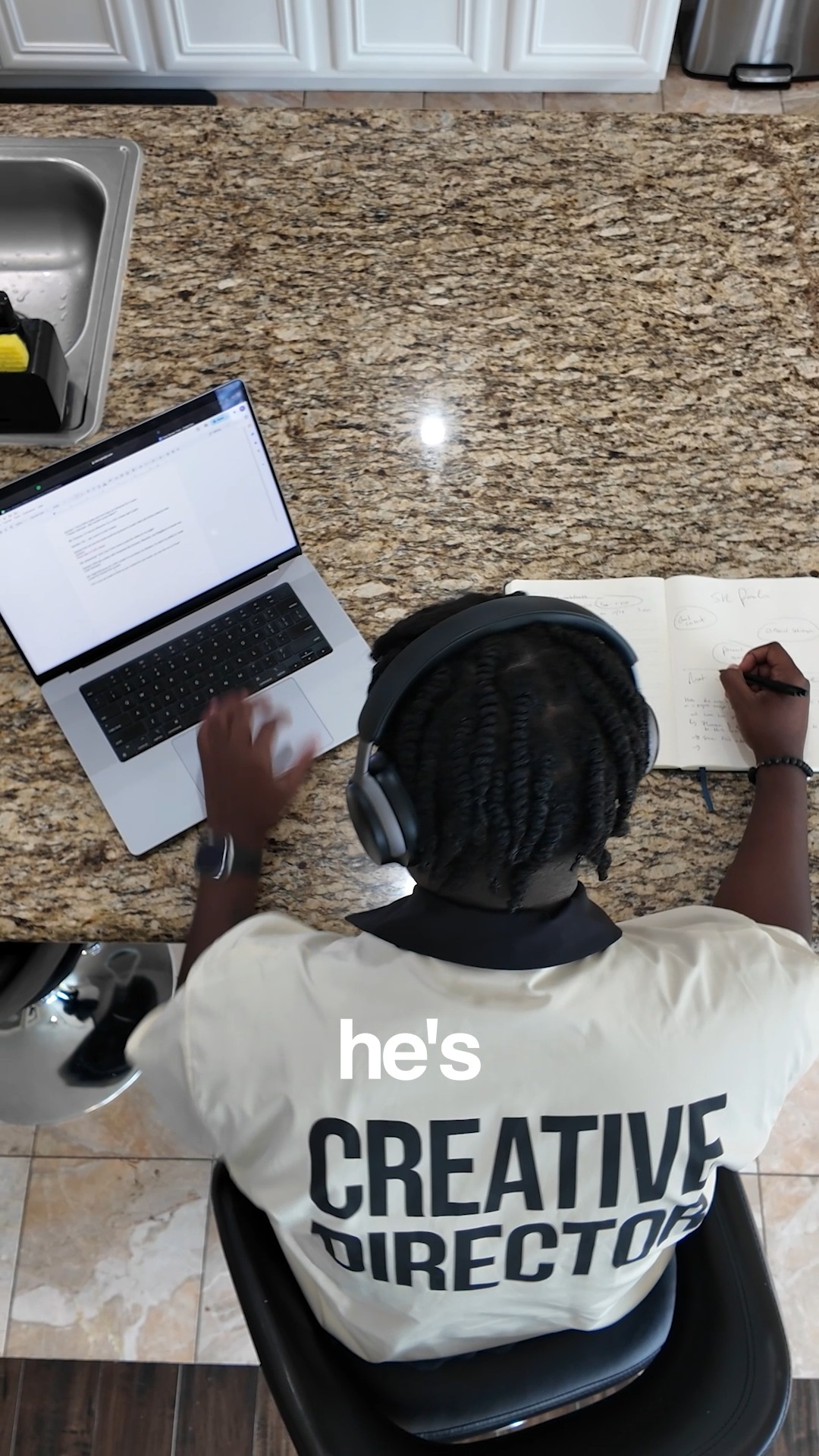 Instagram post by @nickcastlecreates for Fiverr. Caption reads: Connecting brands with experts like....