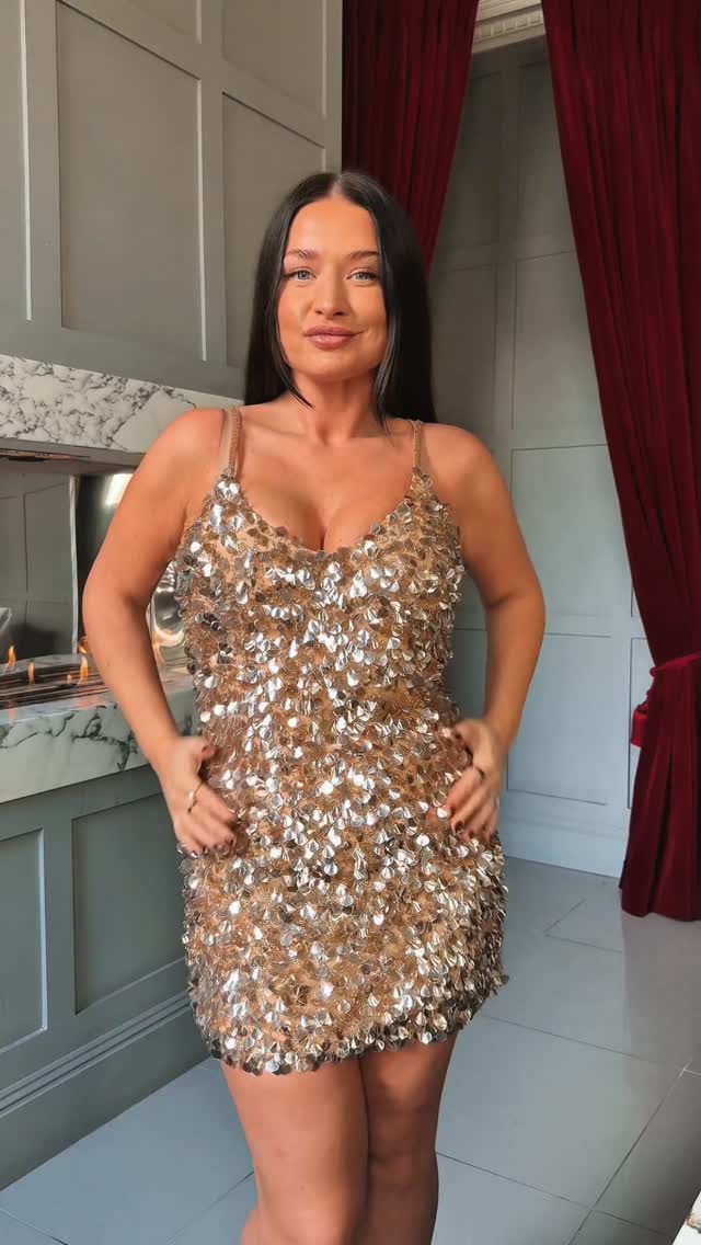 Instagram post by @emilylucyrajch for Nadine Merabi. Caption reads: ✨ Getting my sparkle back 

🔗 Comment LINK to get....