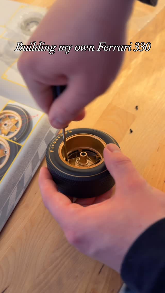 Instagram post by @horsepower_hunters for DeAgostini. Caption reads: @deagostini_uk have sent me their Ferrari 330 P4....