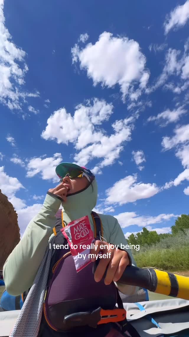 Instagram post by @daniellevizcarra22 for MadeGood. Caption reads: I challenge myself every day to do something fun....