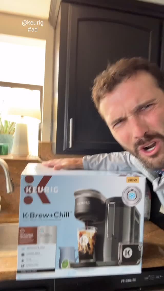 Instagram post by @frontporchdad for Keurig. Caption reads: #ad Happy Father’s Day to all of the dads out....