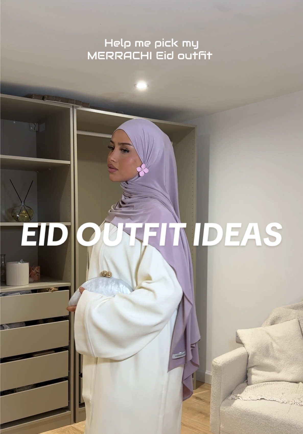 TikTok post by @maryamwardaa for Merrachi. Caption reads: [...] all so CUTE?! 😫 all outfits are @MERRACHI....