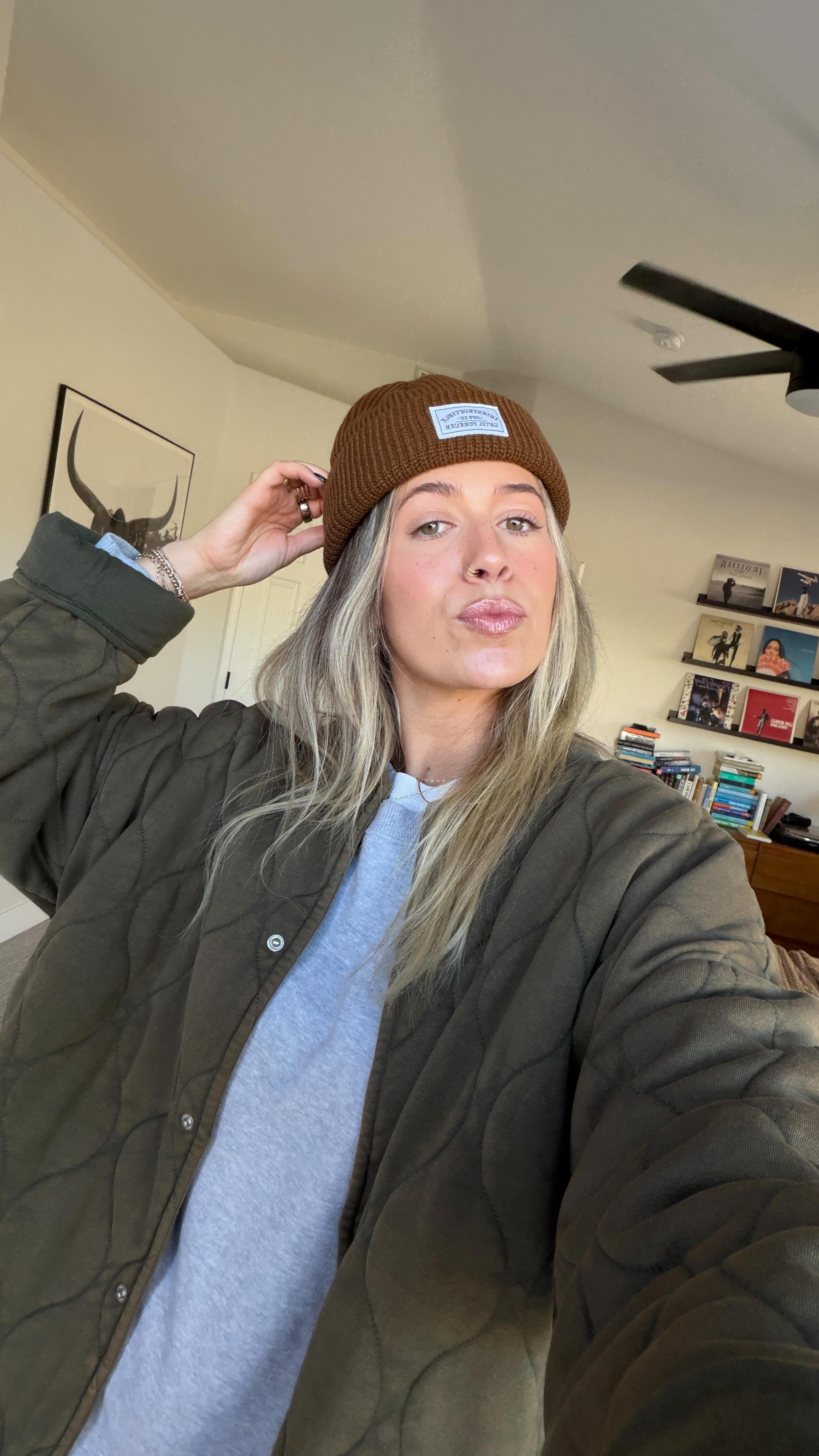 Instagram post by @gab_wilsonn for Hanes. Caption reads: okay but liiiiiike… who’s getting to experience an....