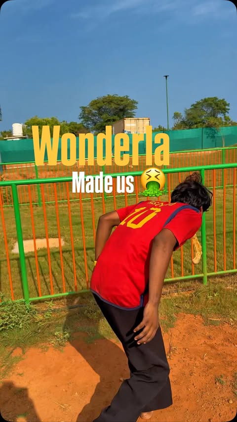 Instagram post by @hopewings__ for Wonderla Holidays. Caption reads: Watch this reel to get 20% from ur Wonderla....