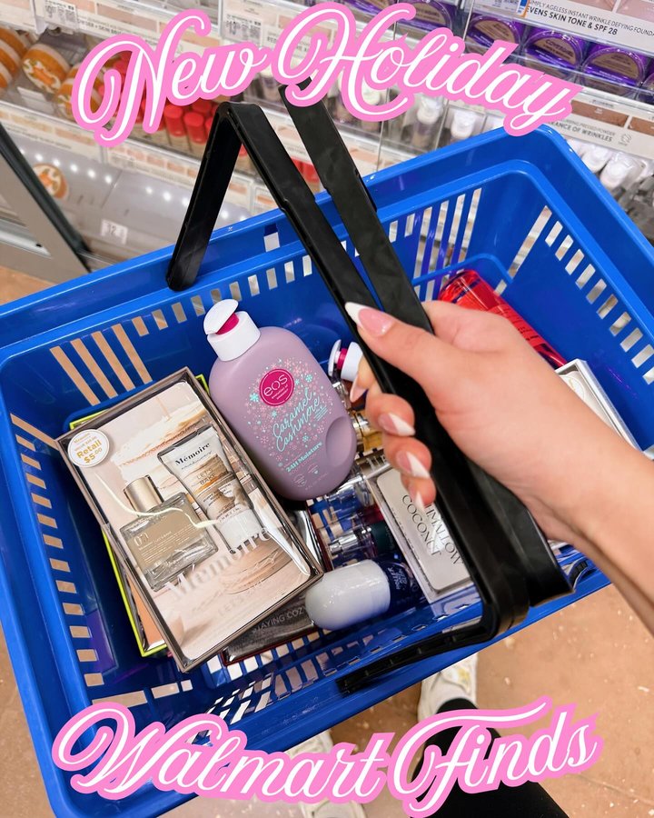 Instagram post by @its_selfcareee for Raw Sugar Living. Caption reads: NEW EOS LOTIONS AT WALMART 🫧🍨❄️
•
•
@eosproducts....