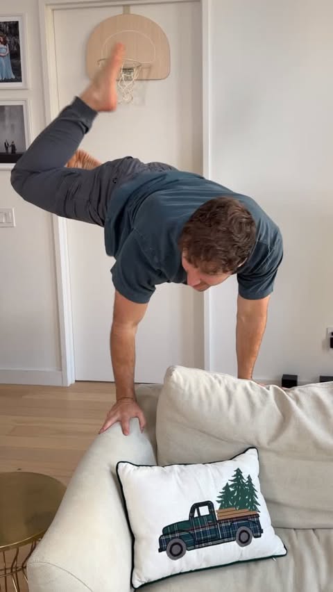 Instagram post by @micahandsarahhh for Air Wick US. Caption reads: #AirWickPartner how my wife expects me to respond....