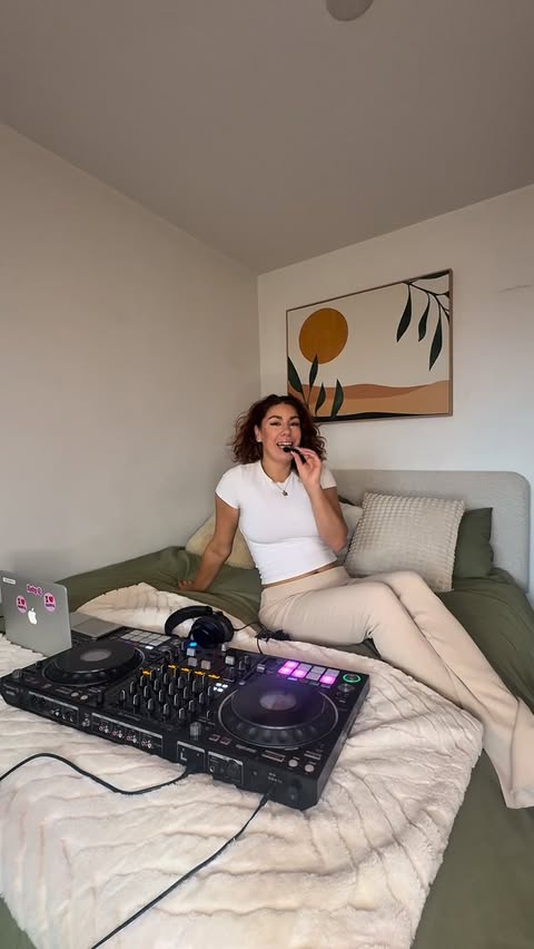 Instagram post by @djbabyq for Endy. Caption reads: [...] work/play - but also REST 💞 thank you @endy....