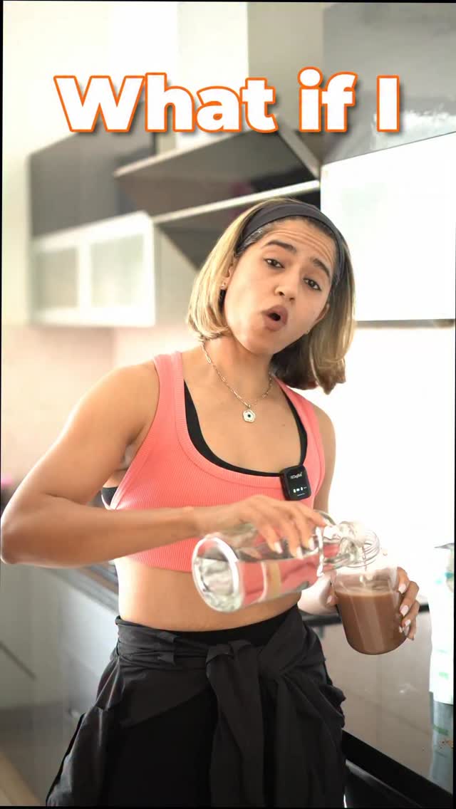 Instagram post by @fitchefbyshitija for foodstrong. Caption reads: Not all the protein you drink actually gets....