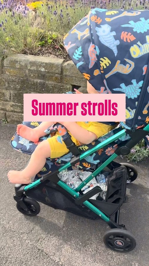 Instagram post by @flamingofruitsalad_ for Cosatto. Caption reads: Ad* Bye bye Summer Strolls 🌞

I won’t lie! Having....