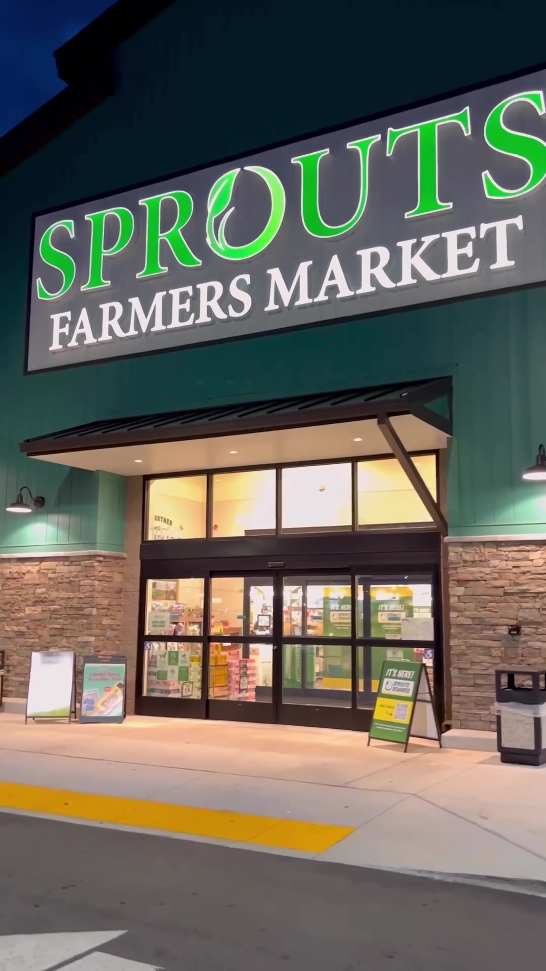 TikTok post by @dearfatima__ for VitaHustle. Caption reads: [...] to your local Sprouts and find your....