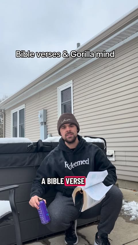 Instagram post by @derek.doersam for Gorilla Mind. Caption reads: [...] all enjoy this series! God....