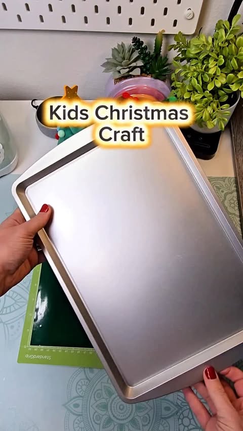 Instagram post by @colescraftingcorner for Creative Fabrica. Caption reads: Need a fun holiday activity? 🎄✨ We’re making an....