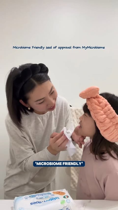 Instagram post by @thiswildheart for WaterWipes. Caption reads: [...] — always — wipes.  
The new renovated....