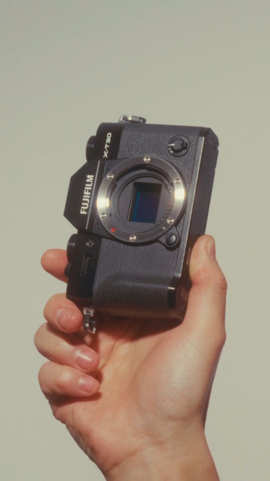 Instagram post by @jay.regular for Fujifilm. Caption reads: Introducing the Fujifilm X-T30 III. Designed to be....