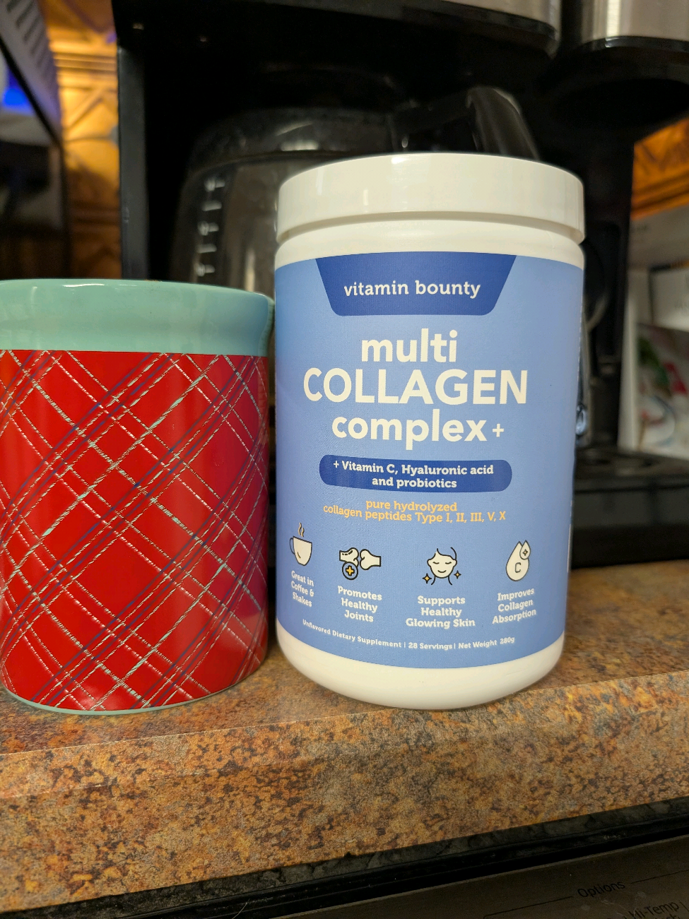 TikTok post by @jennine711 for Vitamin Bounty. Caption reads: [...] add and stay consistent with. @Vitamin....