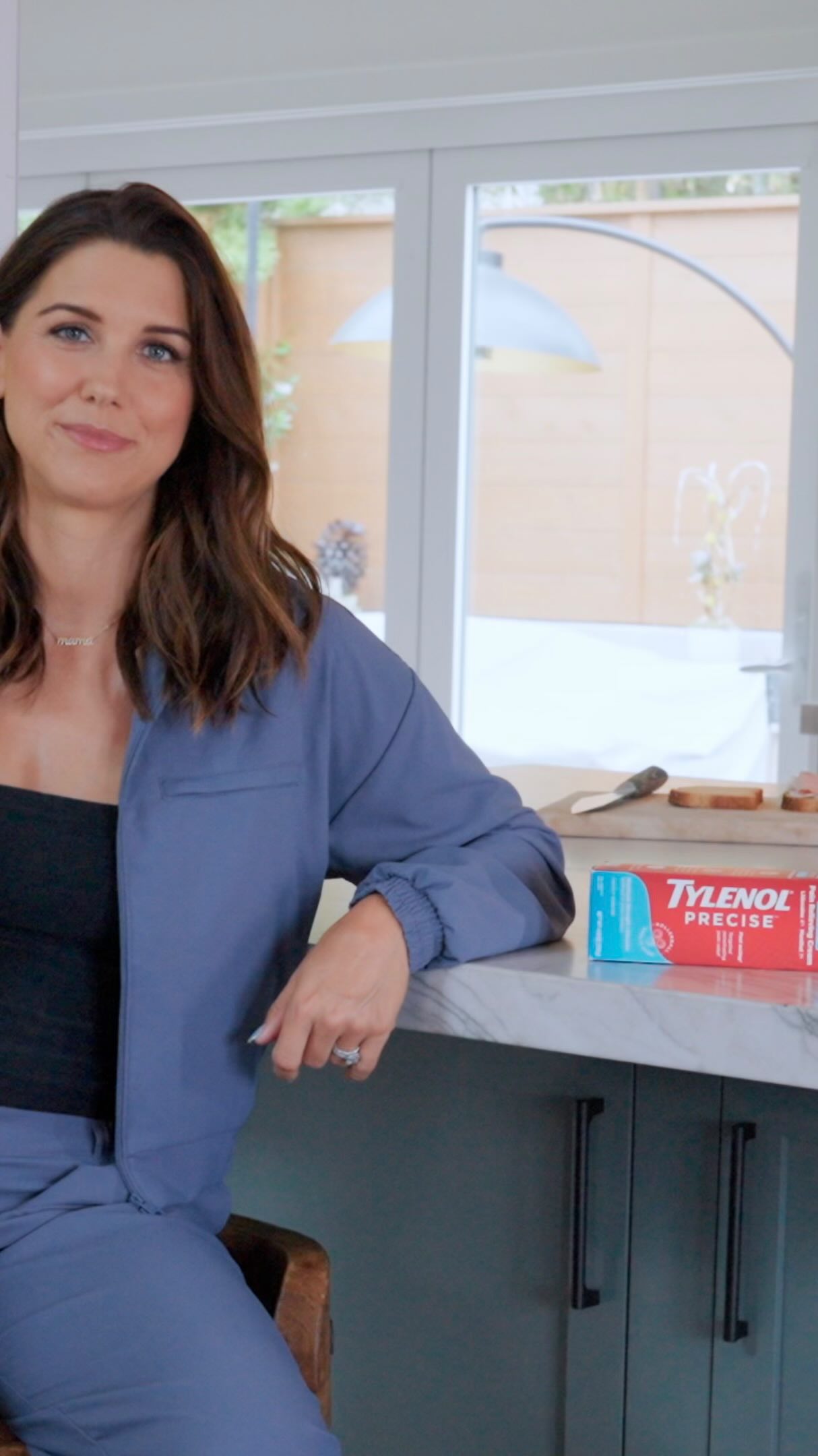 Instagram post by @alexmorgan13 for TYLENOL. Caption reads: #TylenolPartner Precision is kind of my thing—on....