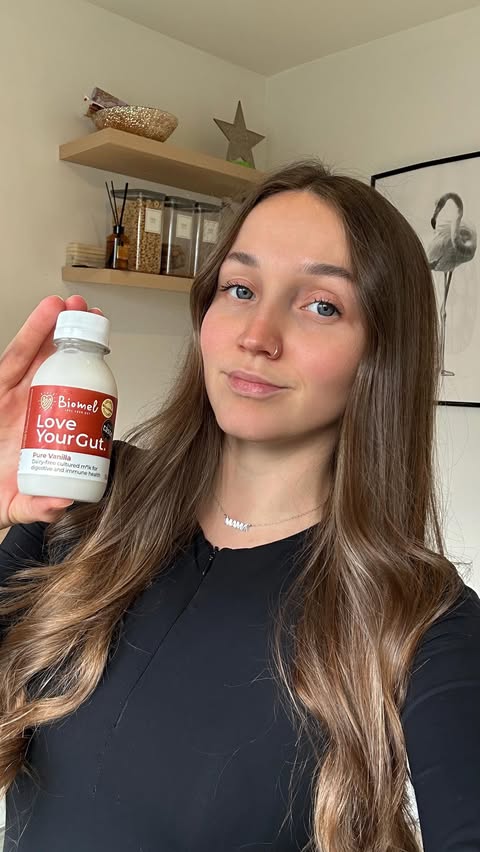 Instagram post by @hugoandmama_ for Biomel. Caption reads: AD | Nurturing my body & my babies with....