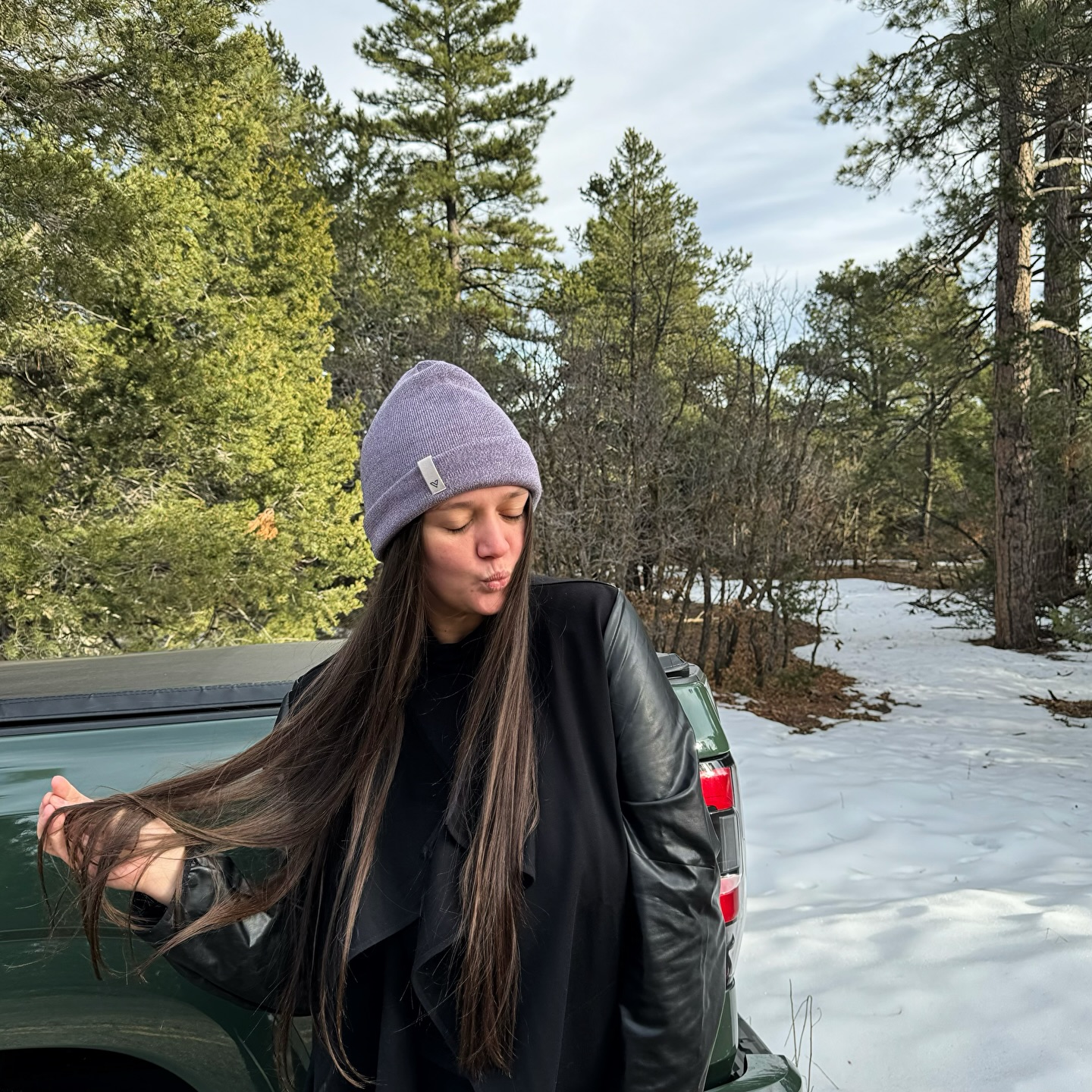 Instagram post by @memissgirl for Vessi. Caption reads: Winter is still here @vessi ⛰️ 😍 #memissgirl....