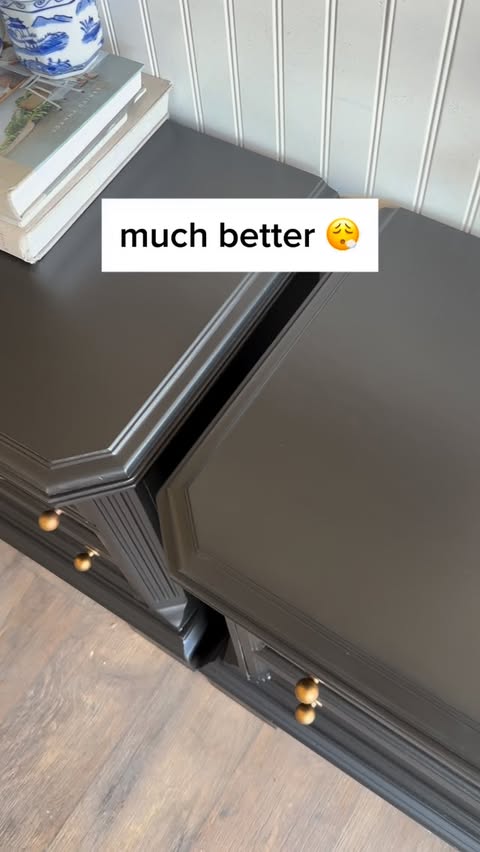 Instagram post by @theteddyjamesco for Wagner SprayTech. Caption reads: Hate brush strokes? Comment SPRAY and I’ll DM you....