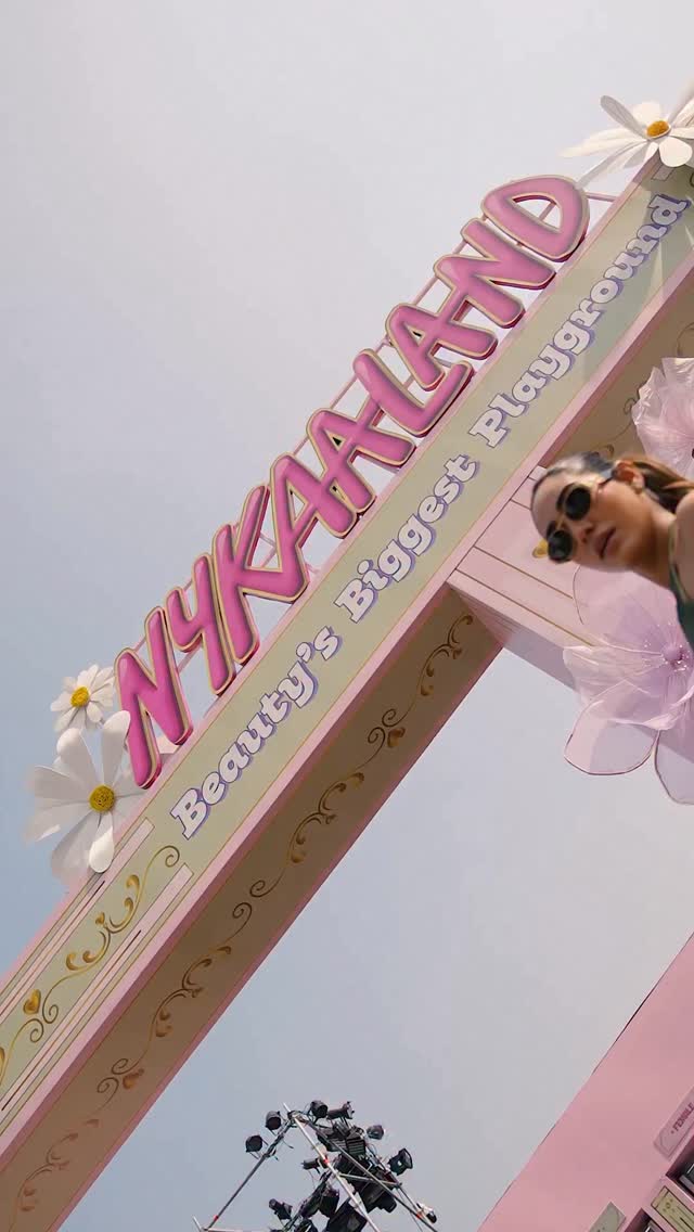 Instagram post by @neeti_wadhwa2630 for Chicnutrix. Caption reads: Spend a day with me at NYKAALAND❤️

Your beauty....