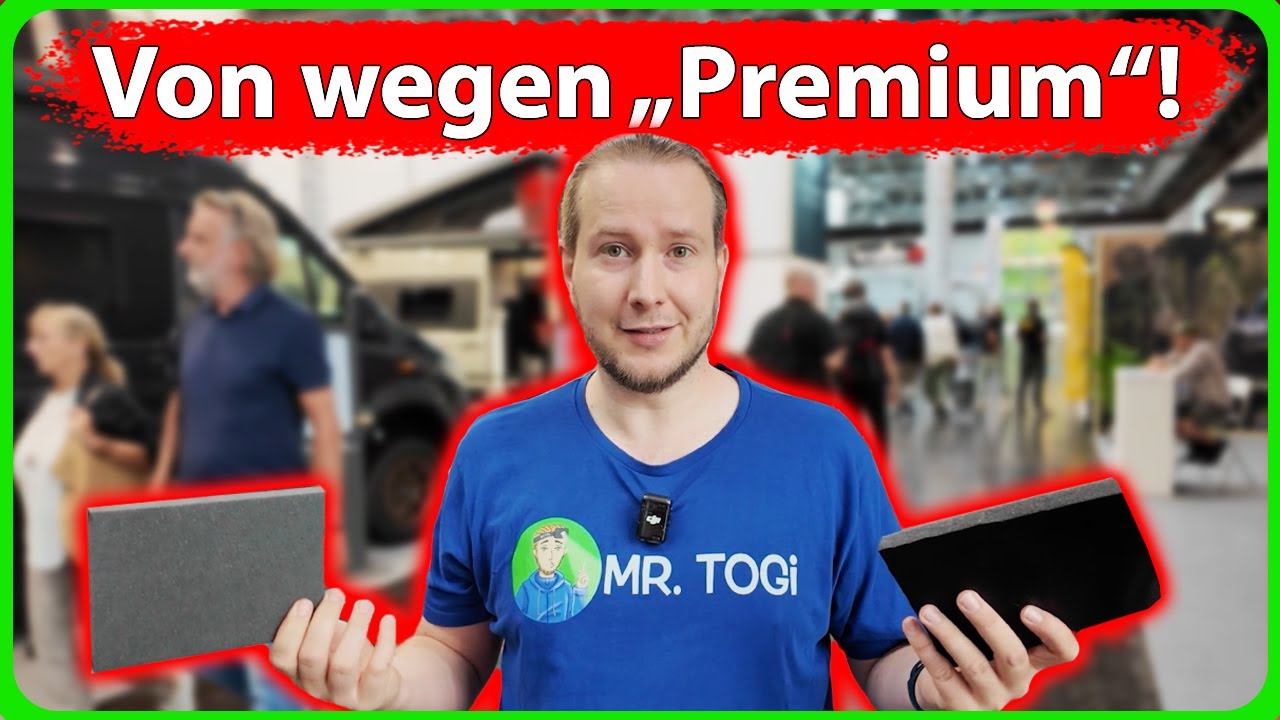 YouTube post by @MrTogi for Jackery. Caption reads: [...] (5% with "Togi5") - ➡️ Jackery (10% with....