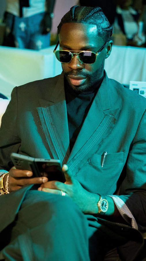 Instagram post by @prince_ii for Samsung Nigeria. Caption reads: From the streets of Tokyo in Yohji, to the heart....