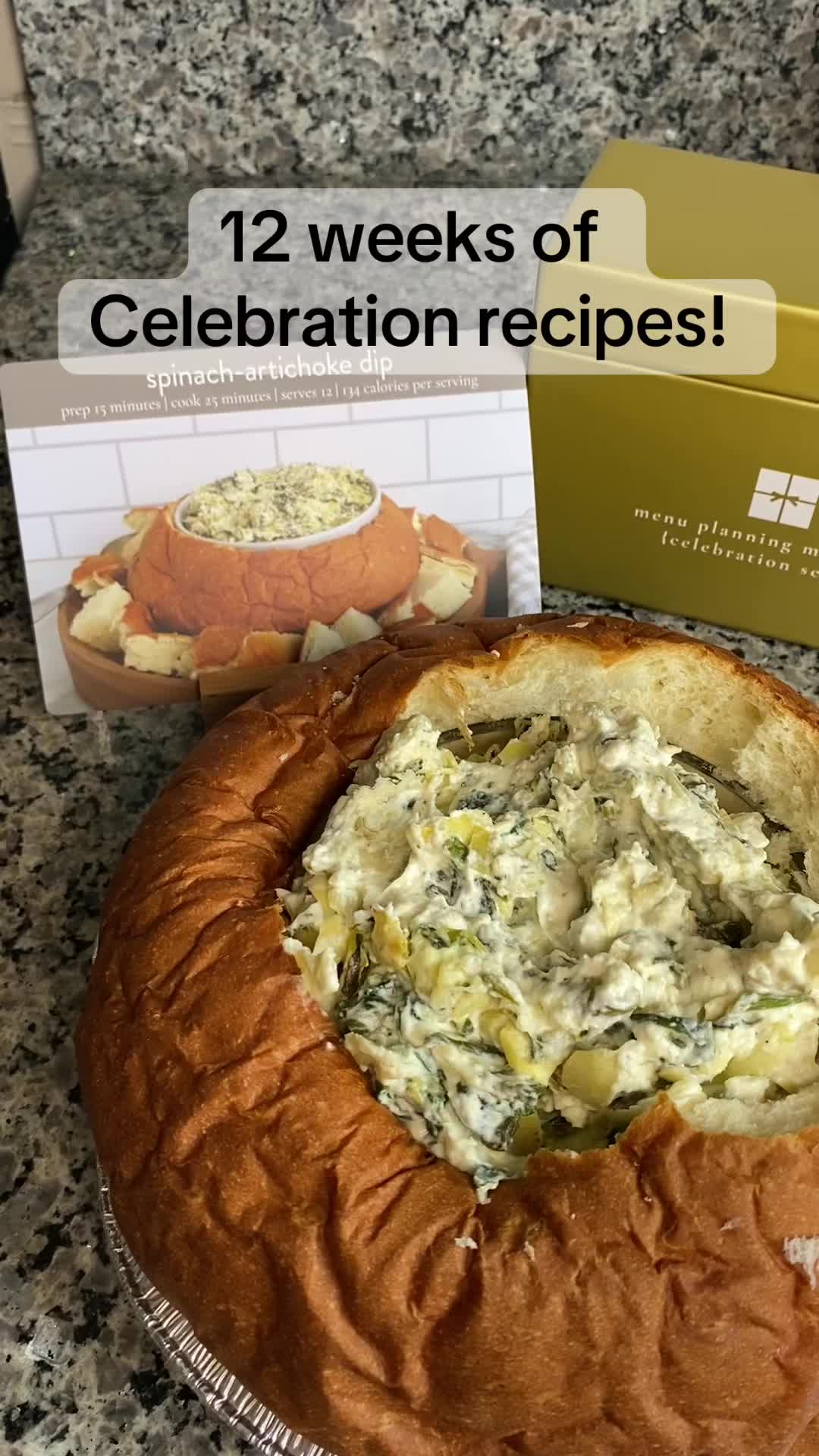 TikTok post by @jamiemartin046 for Passionate Penny Pincher Shop. Caption reads: [...] #menu #appetizer #party @Passionate Penny....
