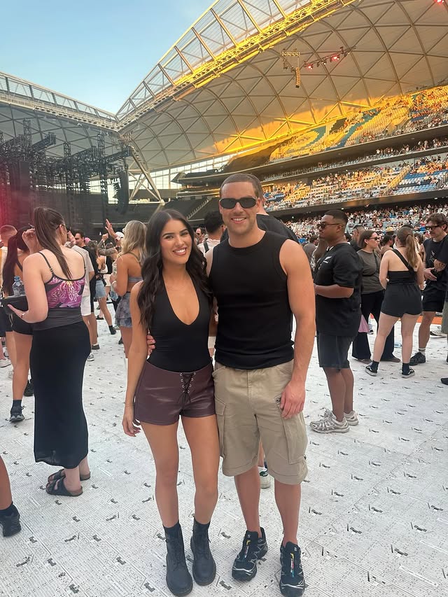 Instagram post by @zoehardy_ for Untitled Group. Caption reads: DOM 🤑 @untitledgroupau @domdolla #invited.