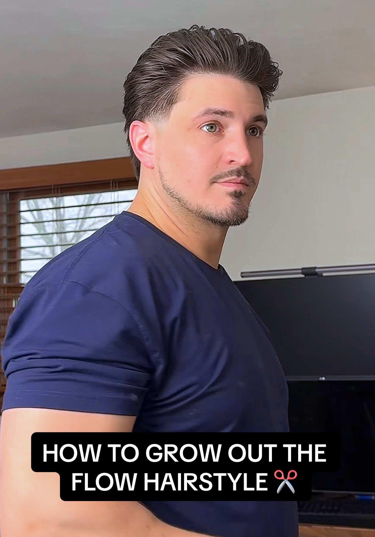 TikTok post by @modestgentleman for Tideway. Caption reads: [...] out the flow ✂️🌊 . . Hair Dryer: @Tideway .....