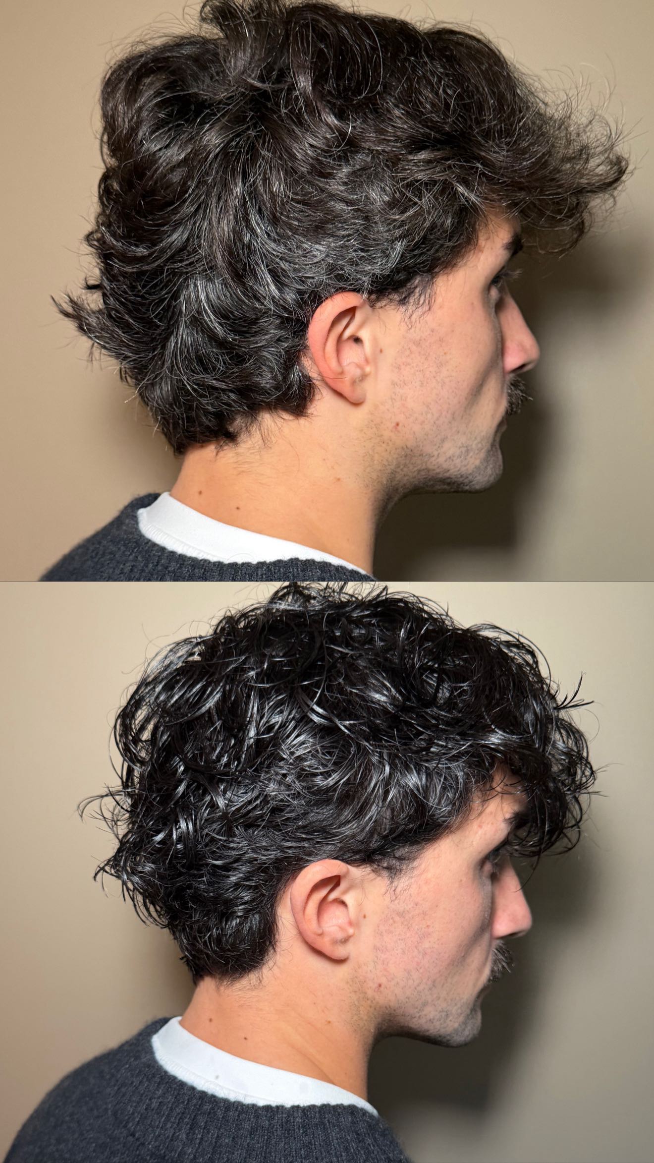 Instagram post by @chrisandjacob for Holland & Barrett. Caption reads: Ever since I’ve started dyeing my hair again with....