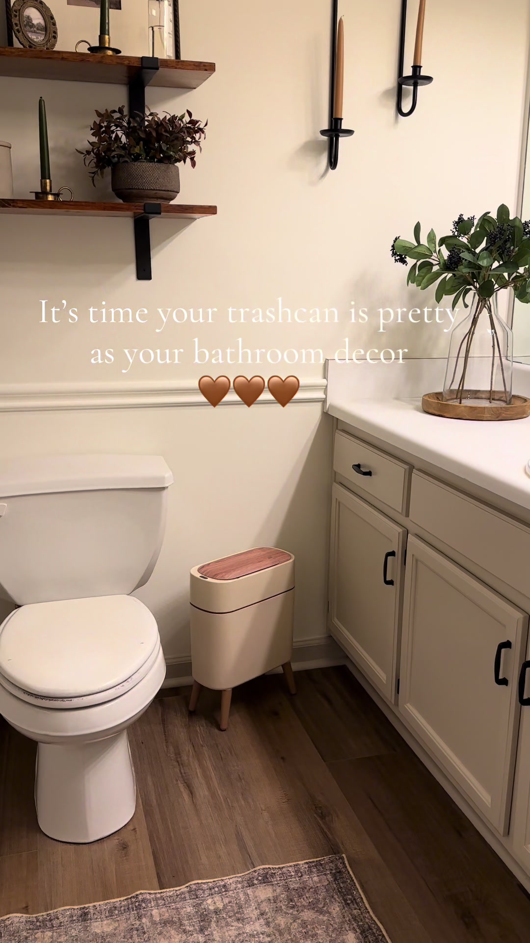 TikTok post by @amandahollingsworthcook for Pukom. Caption reads: [...] instead of taking away from it. 🫶🚪🗑️....