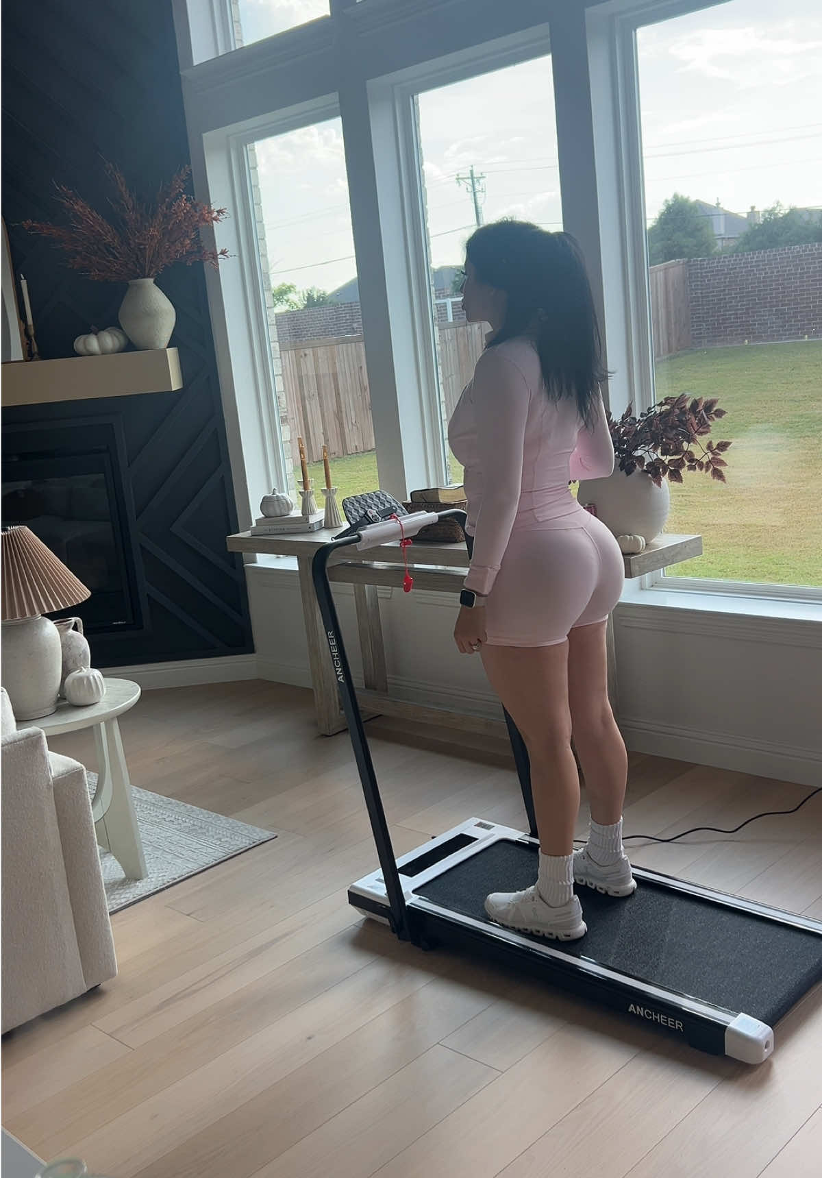 TikTok post by @everythingmomandhome for Ancheer. Caption reads: Reaching for 40 minutes next time🏃🏻‍♀️ I wanted....