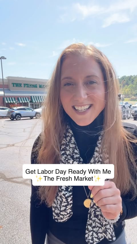 Instagram post by @our.blog.life for The Fresh Market. Caption reads: [...] lovely weather! Bestie check out....