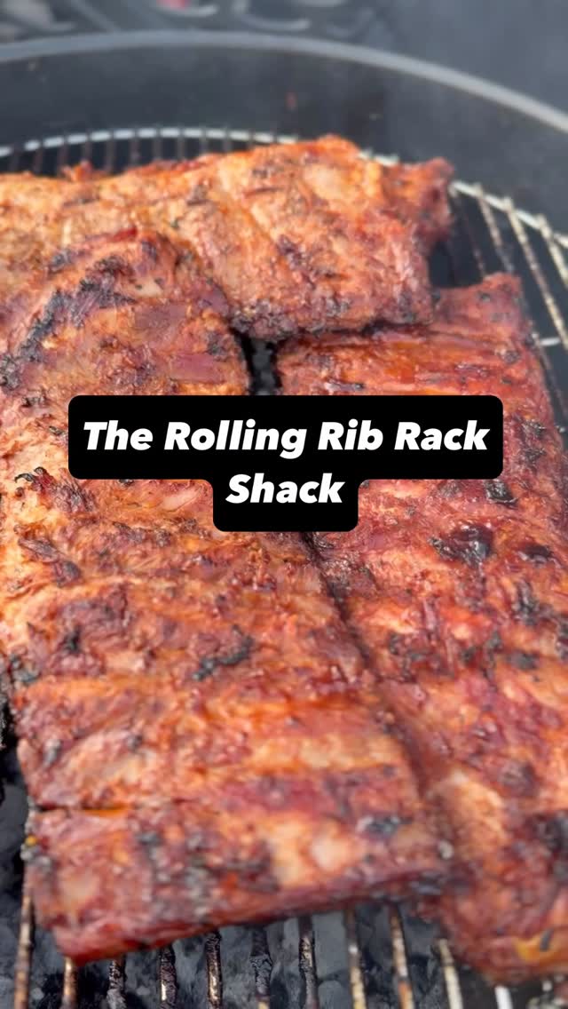 Instagram post by @nickhammangram for Eskort. Caption reads: [...] Rolling Rib Rack Shack continues with....