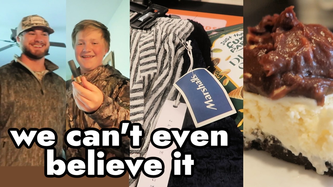 YouTube post by @acountrylife for Bob and Brad. Caption reads: Shopping, Turkey Hunting and the Best Ice Cream....