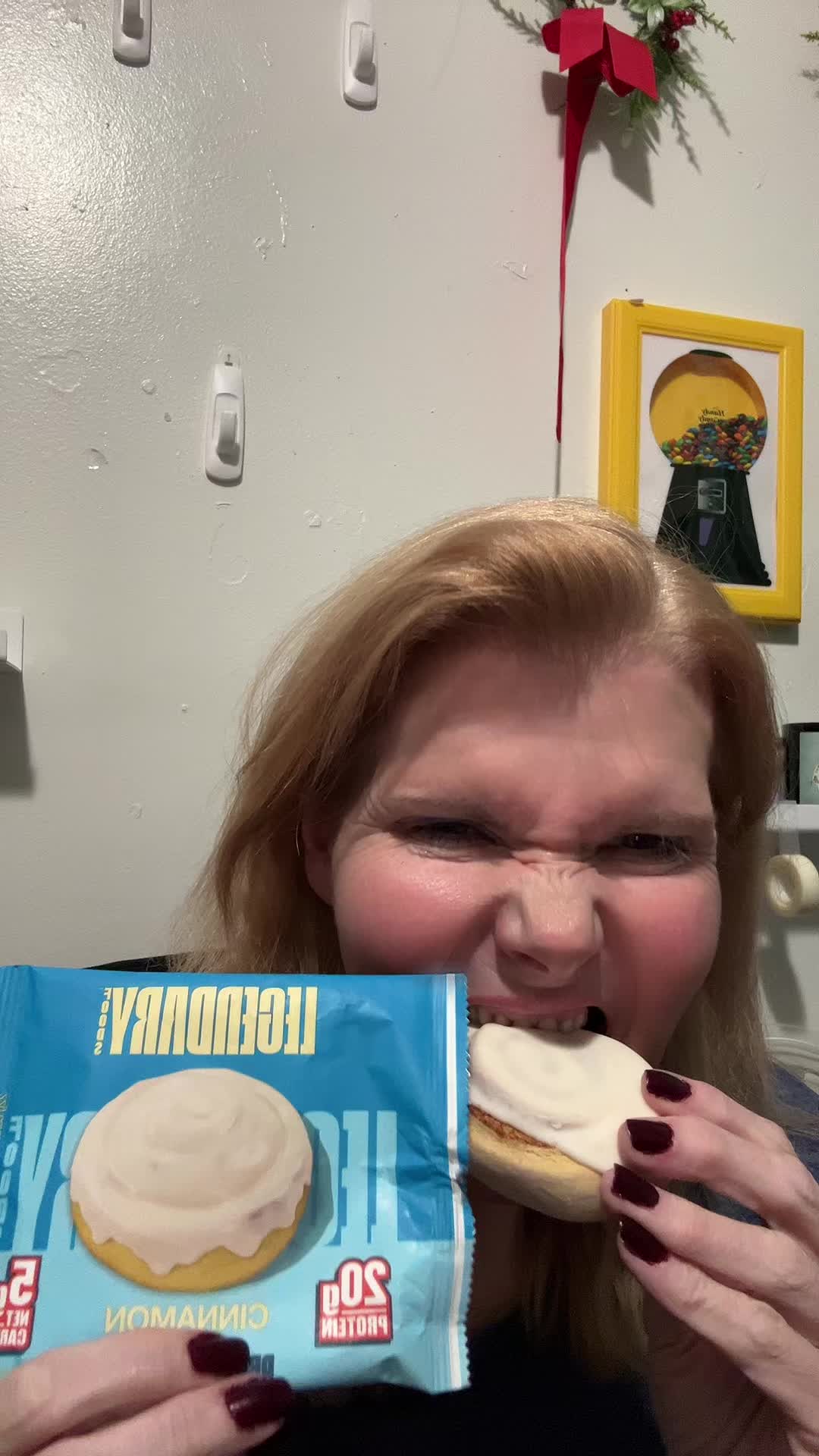 TikTok post by @cynthiaannbeaumont for Legendary Foods. Caption reads: @Legendary Foods #TikTokShopChristmasHAUL....