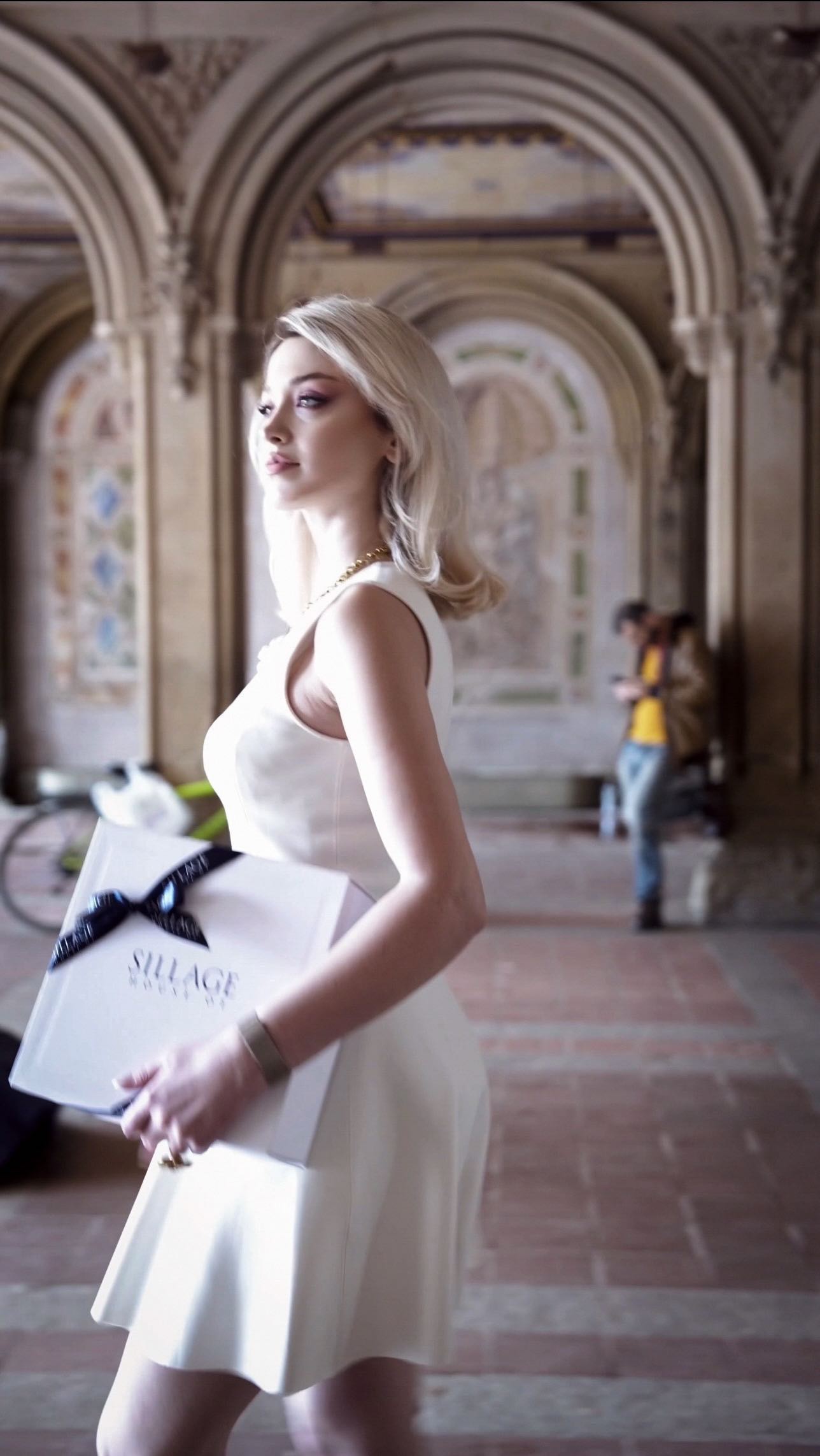 Instagram post by @tamta.iremashvili for House Of Sillage. Caption reads: [...] of Truth: Central Park Chapter....