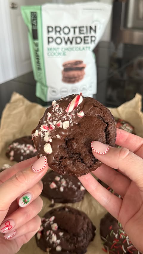 Instagram post by @amberjoyhansen for Clean Simple Eats. Caption reads: [...] the flavor is unreal. I love adding....