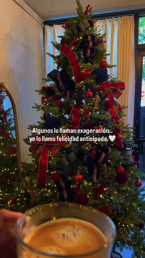 Instagram post by @neibasalinas for King of Christmas. Caption reads: Christmas in July🌲@kingofchristmas....