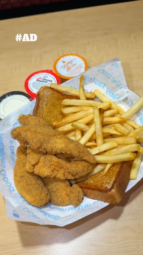 Instagram post by @vibesinatl for Dairy Queen. Caption reads: [...] today! Terms Apply. #happytastesgood....