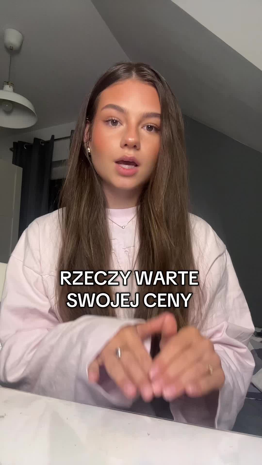 TikTok post by @lenafreitag_ for The Silky Way Polska. Caption reads: [reklama @The Silky Way Polska ].