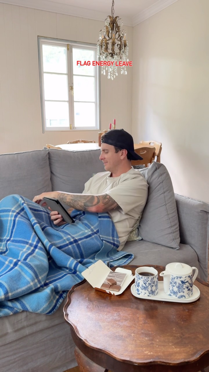 Instagram post by @jakeoneill for Lindt. Caption reads: Taking some time out for myself to enjoy the....