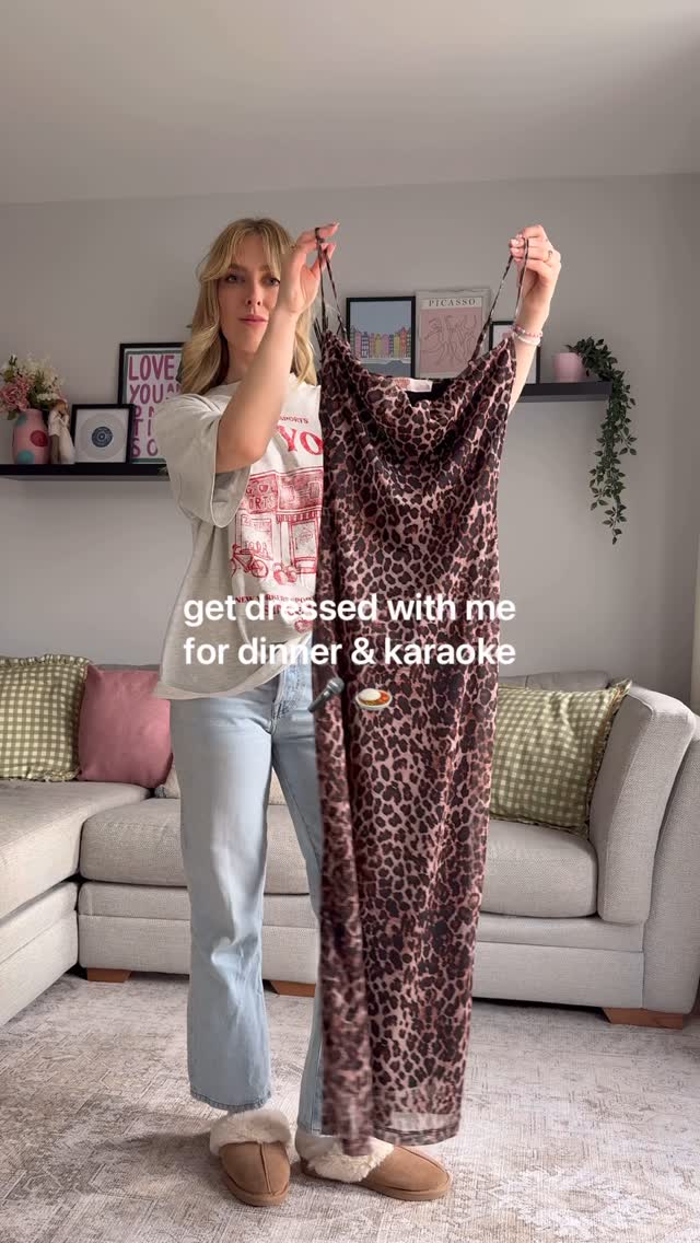 Instagram post by @doylediary for Hiccup. Caption reads: How NICE is this @hiccup.thelabel dress 🐆🖤 a....