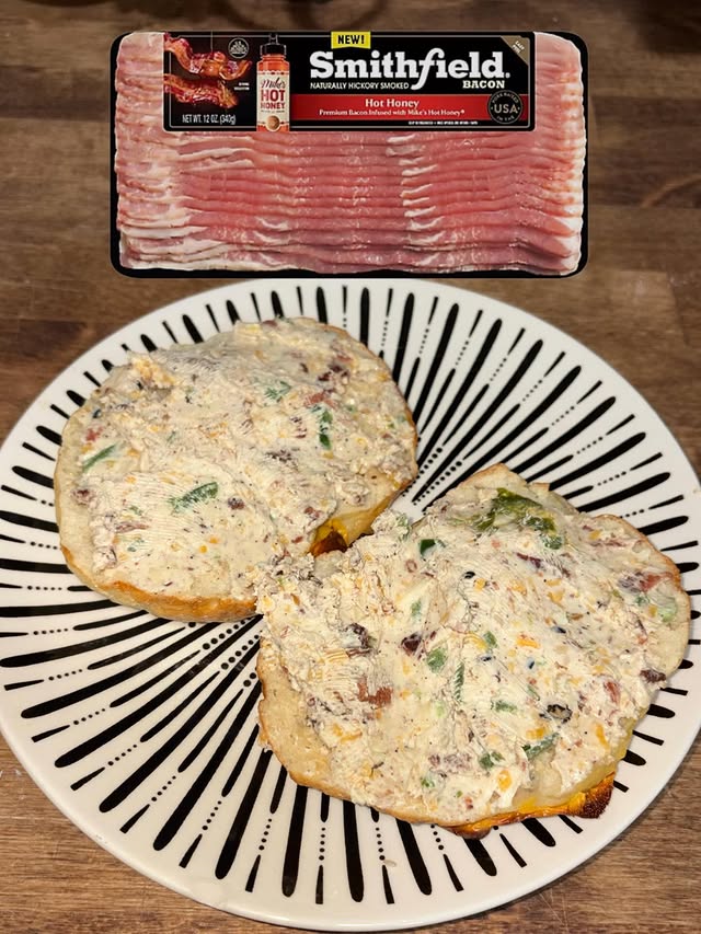 Instagram post by @affordablestylesnicole for Mike's Hot Honey. Caption reads: @influenster @smithfieldbrand #complimentary....