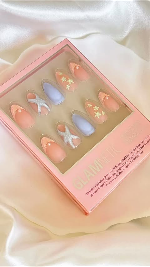 Instagram post by an influencer for Glamnetic. Caption reads: Glamnetic x ULTA - @glamnetic [...].
